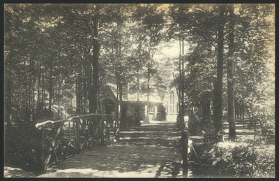17079 Gezicht op de Biltsche Kapel (Boslaan 3) te Bilthoven (gemeente De Bilt).N.B. In 1952 is de naam Biltsche Kapel ...